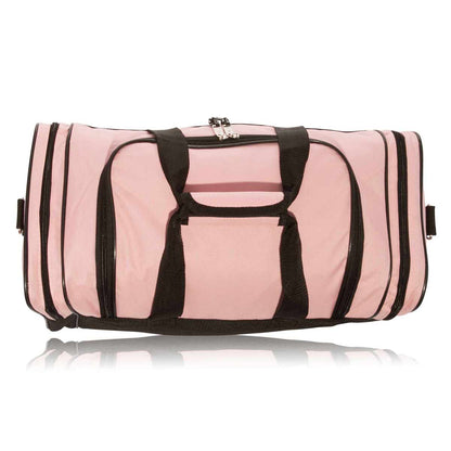 Dalix Ballet Shoes Dance Duffle Bag Embroidered Travel Gym Duffel