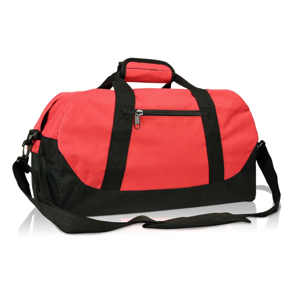 Dalix 14 Small Duffle Bag Two Toned Gym Travel Bag (Purple)