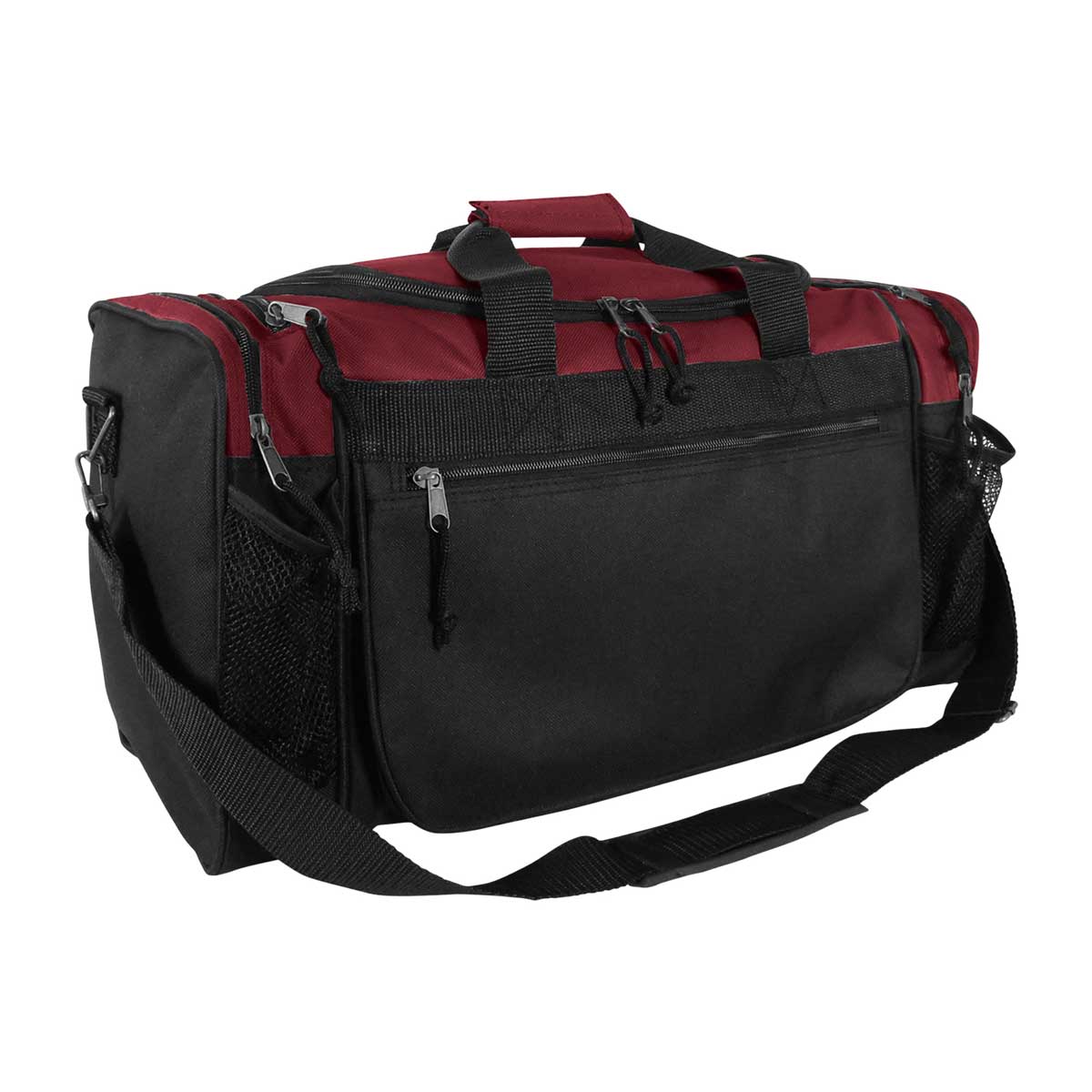 Dalix 20" Sports Duffel Bag with Mesh and Valuables Pockets