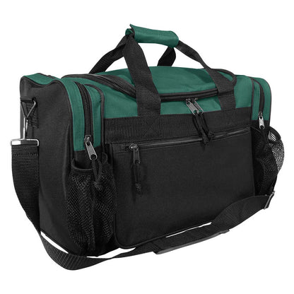 Dalix 17" Duffel Bag Dual Front Mesh Accessories Pockets