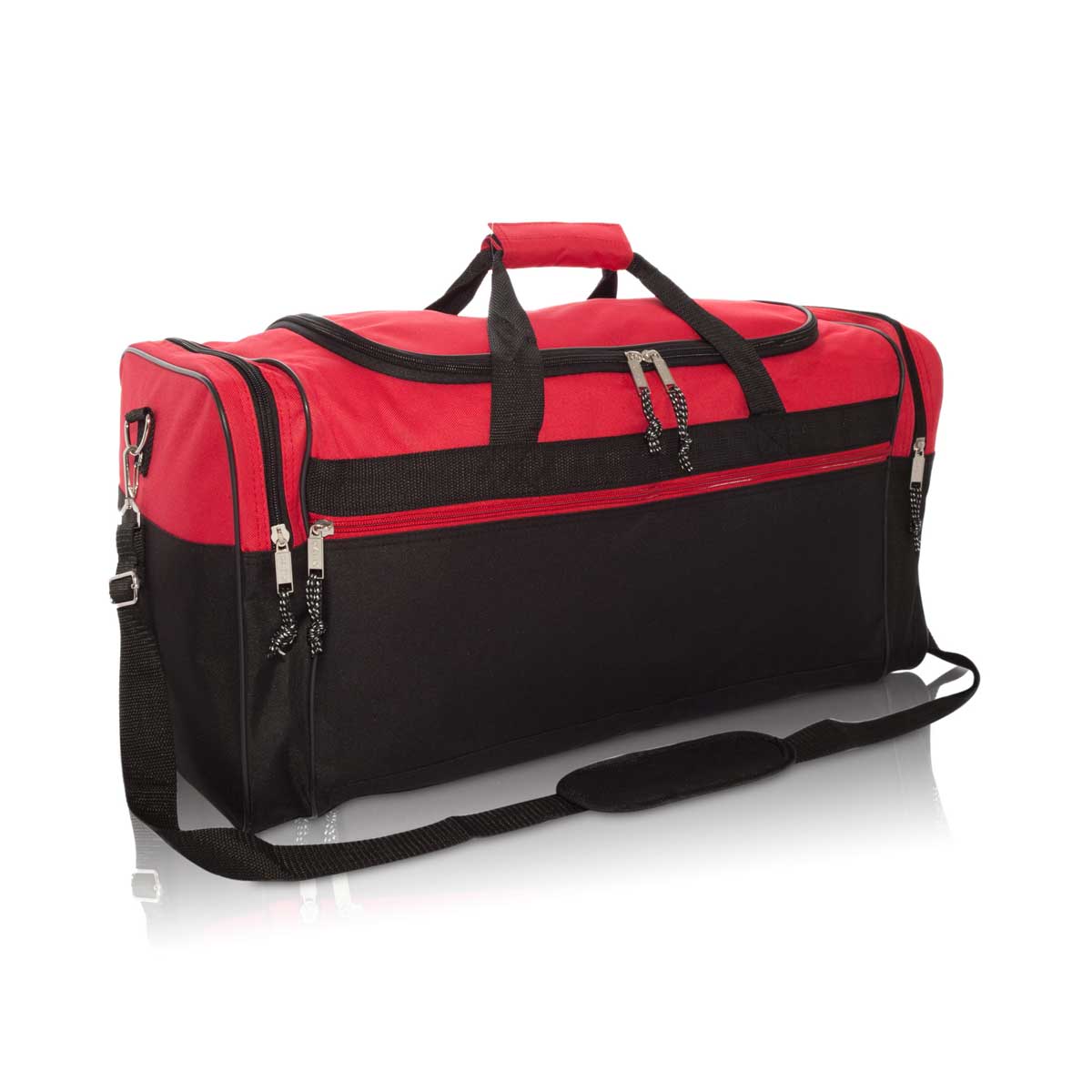 Nylon Travel Handbag Rainbow Gingham Duffle Bags Large Fitness