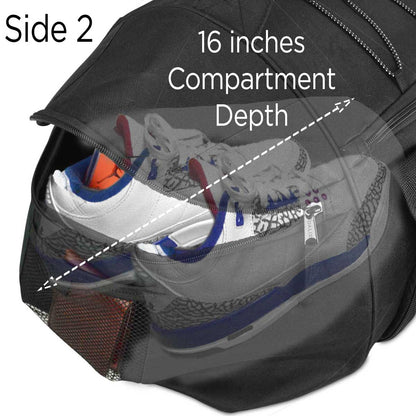 Dalix 24" Basketball Duffel Bag