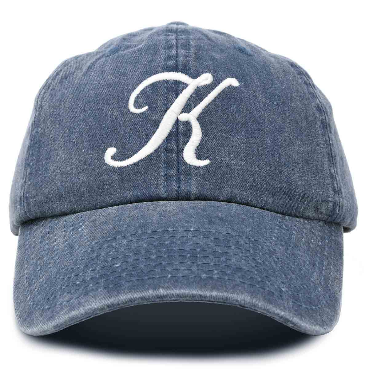 Dalix Initial Letter K Hat