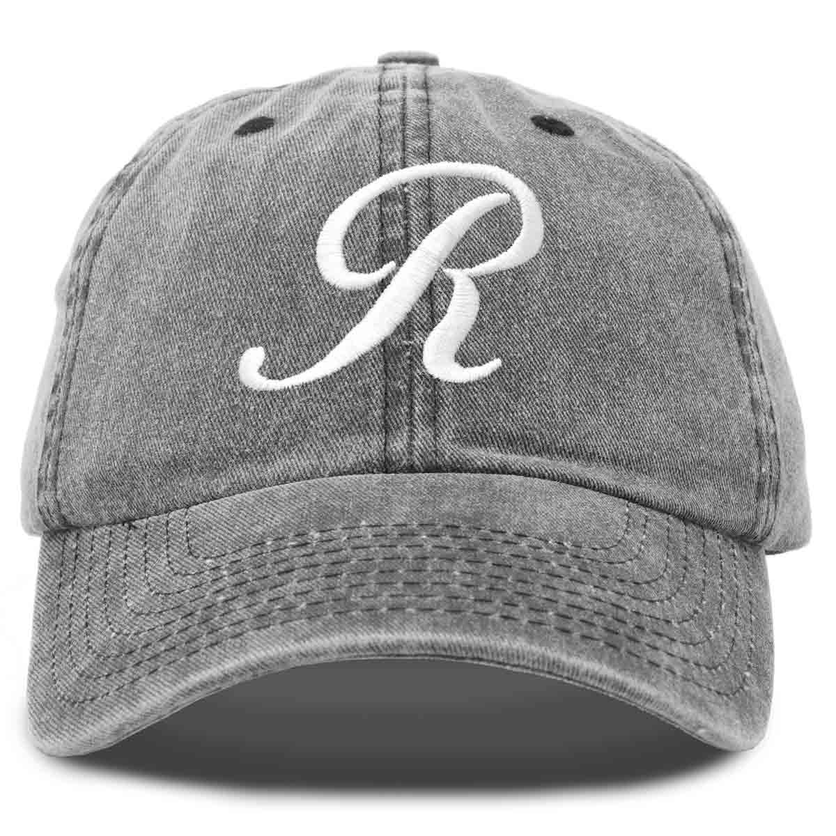 Dalix Initial Letter R Hat