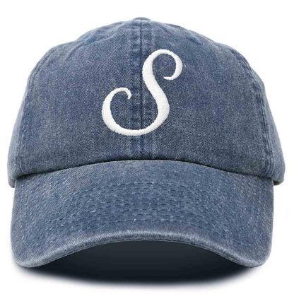 Dalix Initial Letter S Hat
