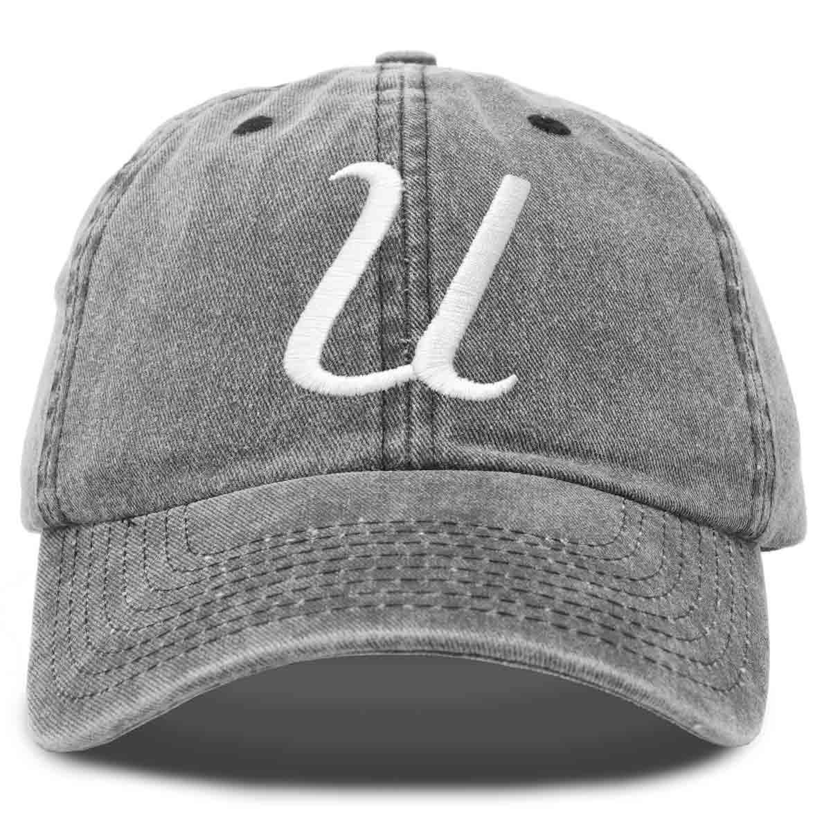 Dalix Initial Letter U Hat