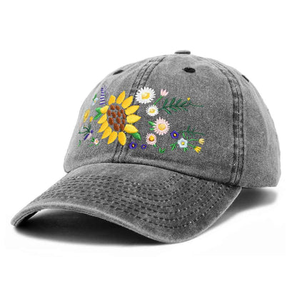 Dalix Floral Bouquet Hat