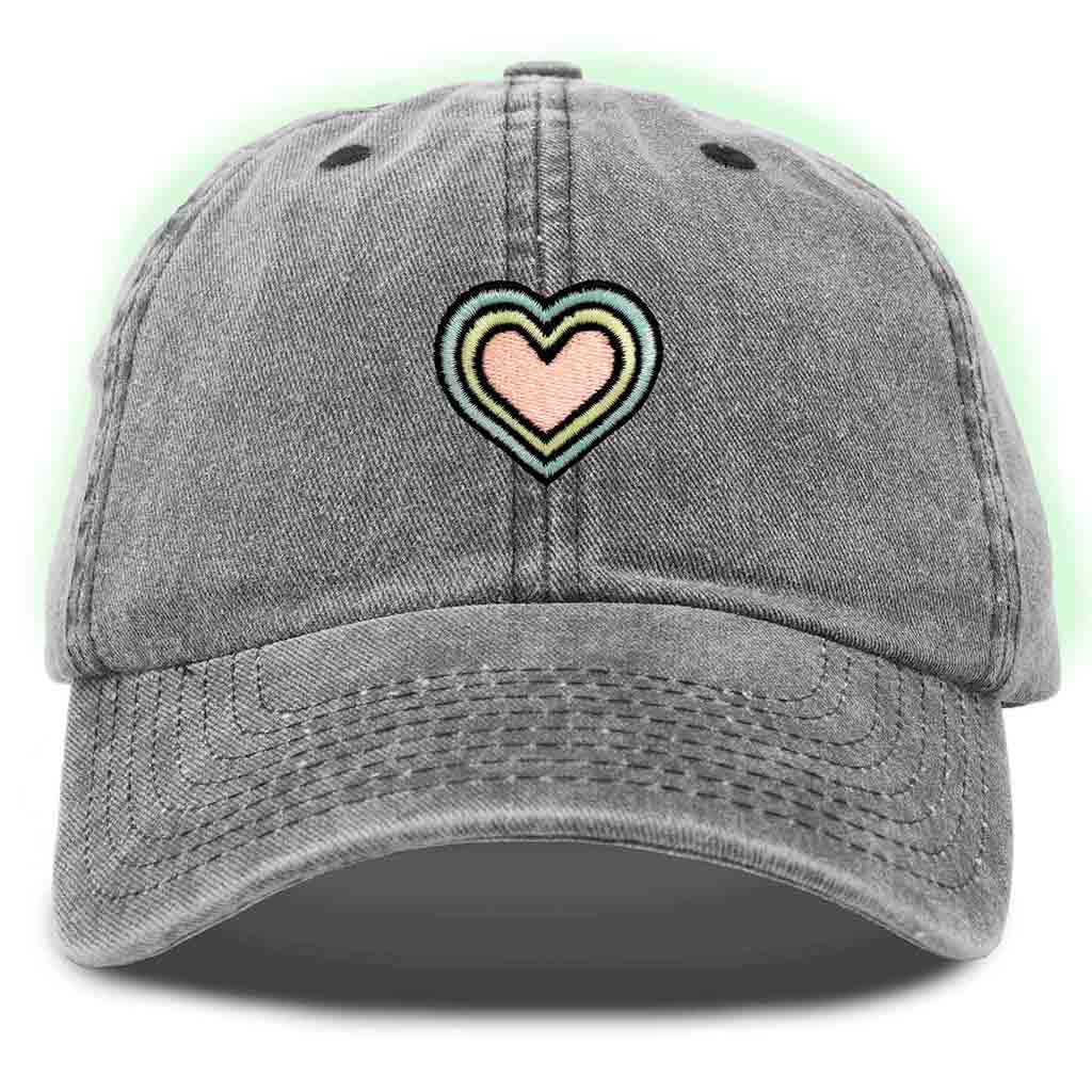 Dalix Heart Hat (Glow in the Dark)