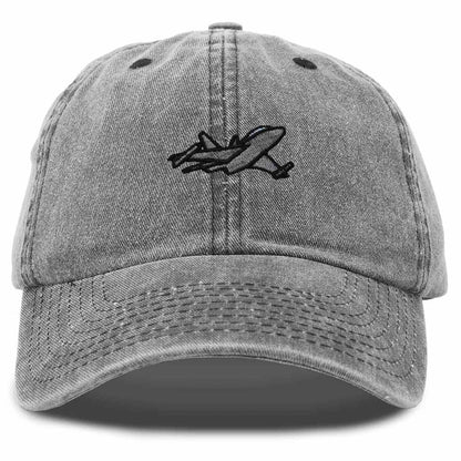 Dalix Jet Fighter Embroidered Cap Cotton Baseball Hat Airplane Jet Men in Black