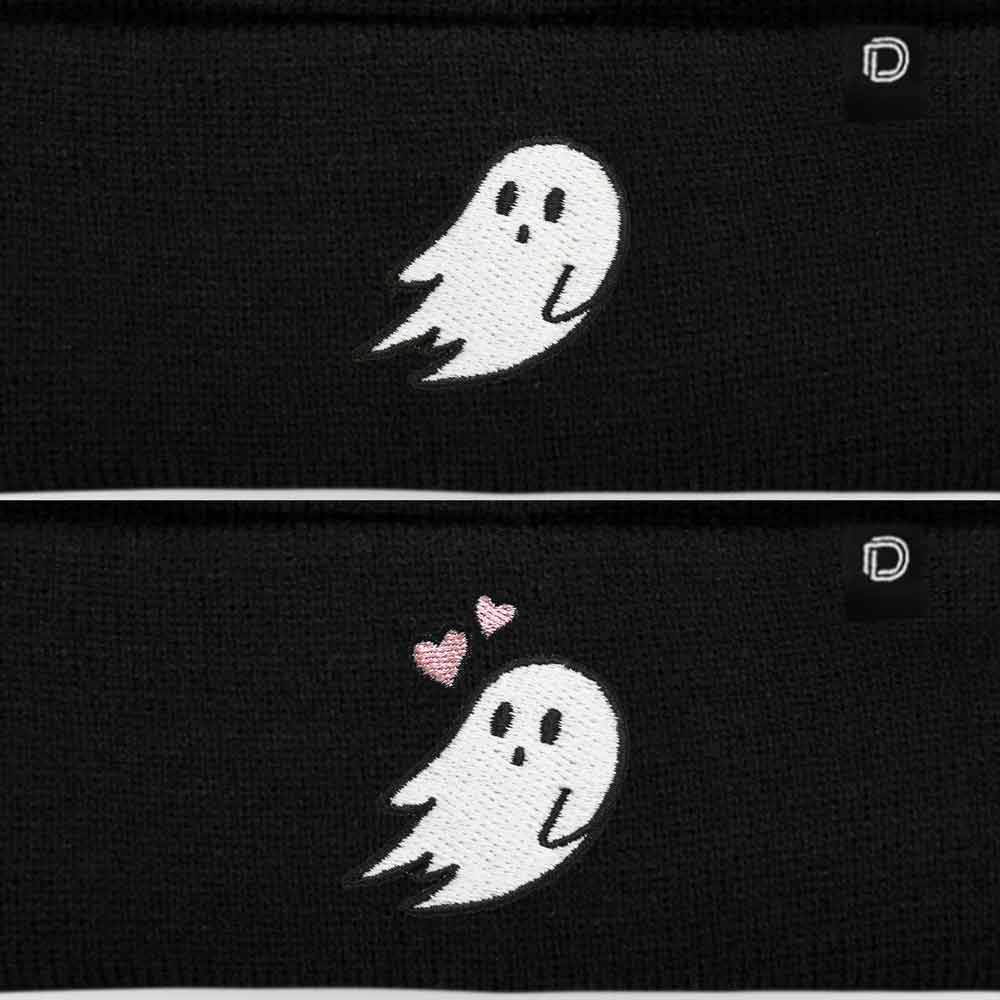 Dalix His Hers Ghost Beanie Set