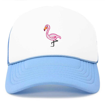 Dalix Pink Flamingo Trucker Hat