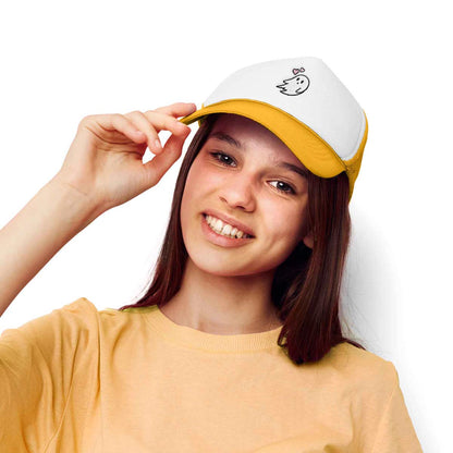 Dalix Heartly Ghost Trucker Hat