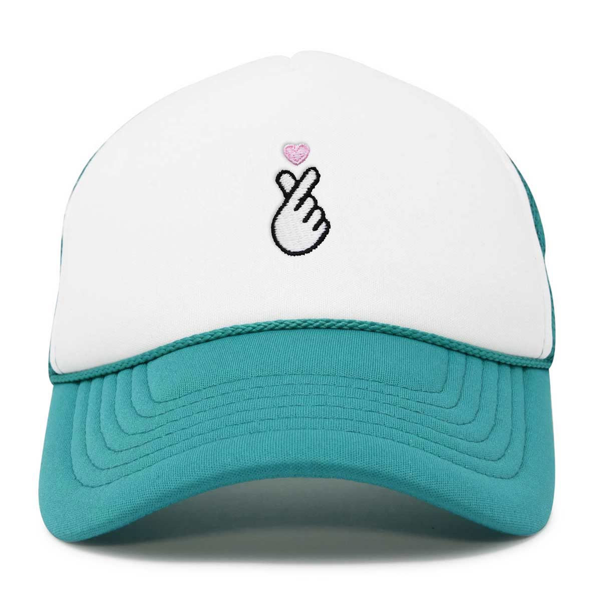 Dalix Snap Heart Trucker Hat
