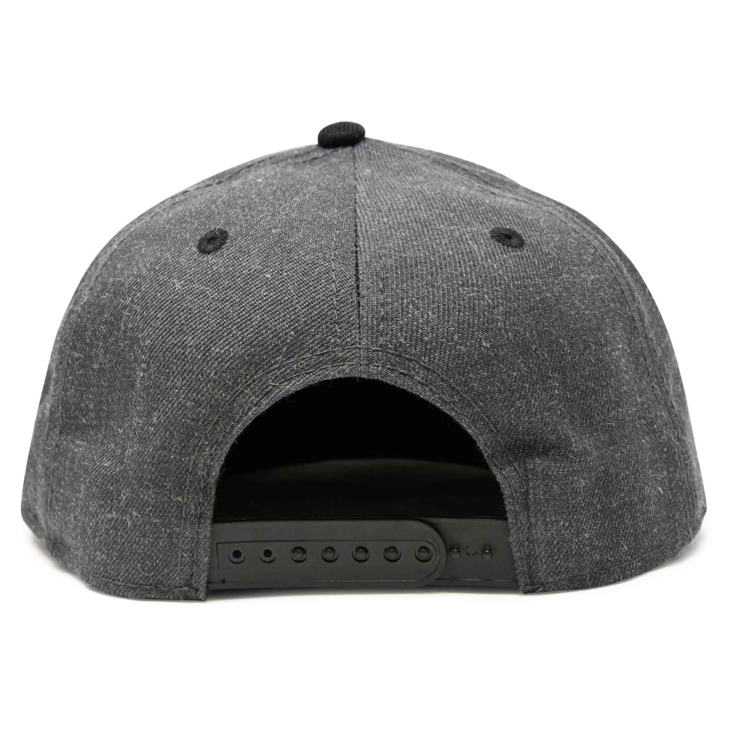 Dalix Flamingo Snapback Flat Bill Baseball Hat Embroidered Cap Mens in Black Light Gray