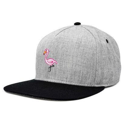 Dalix Flamingo Snapback Hat