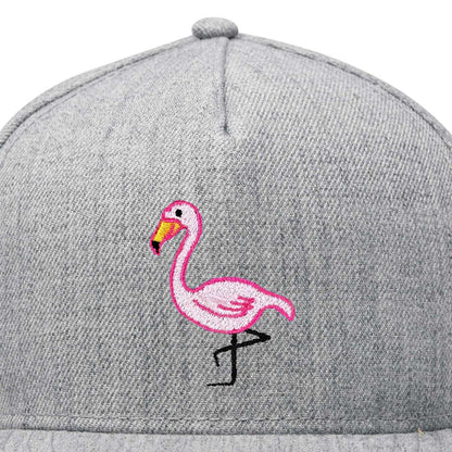 Dalix Flamingo Snapback Hat