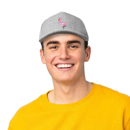 Dalix Flamingo Snapback Hat