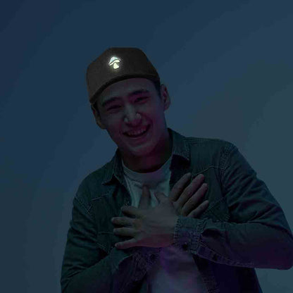 Dalix Mushroom Snapback Hat (Glow in the Dark)