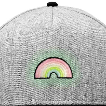 Dalix Rainbow Snapback Hat (Glow in the Dark)