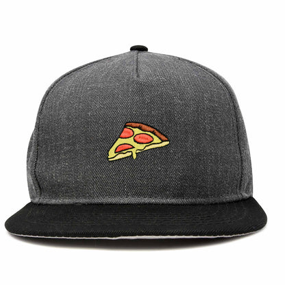 Dalix Pizza Slice Snapback Hat