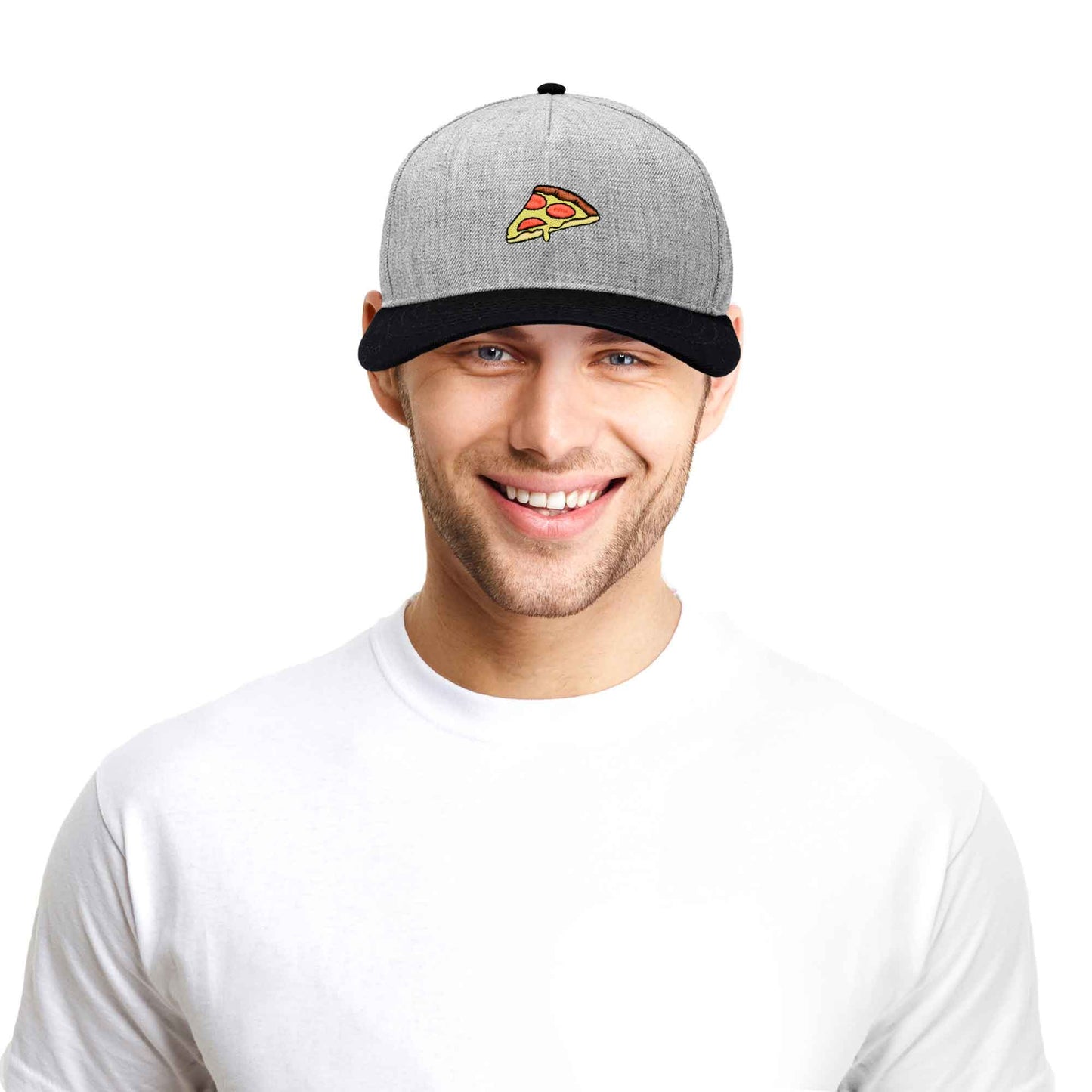 Dalix Pizza Slice Snapback Hat