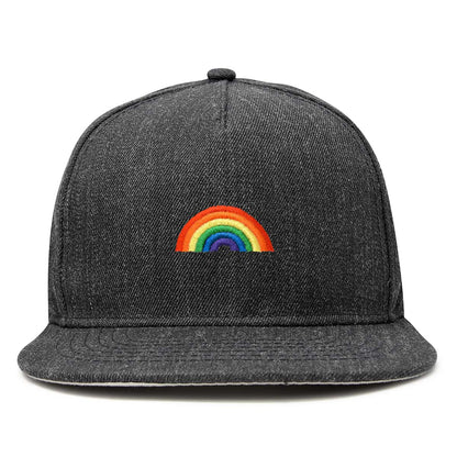 Dalix Rainbow Snapback Hat