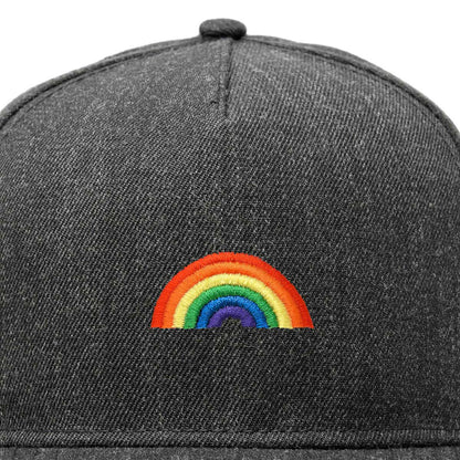 Dalix Rainbow Snapback Hat