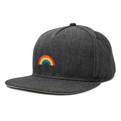 Dalix Rainbow Snapback Hat