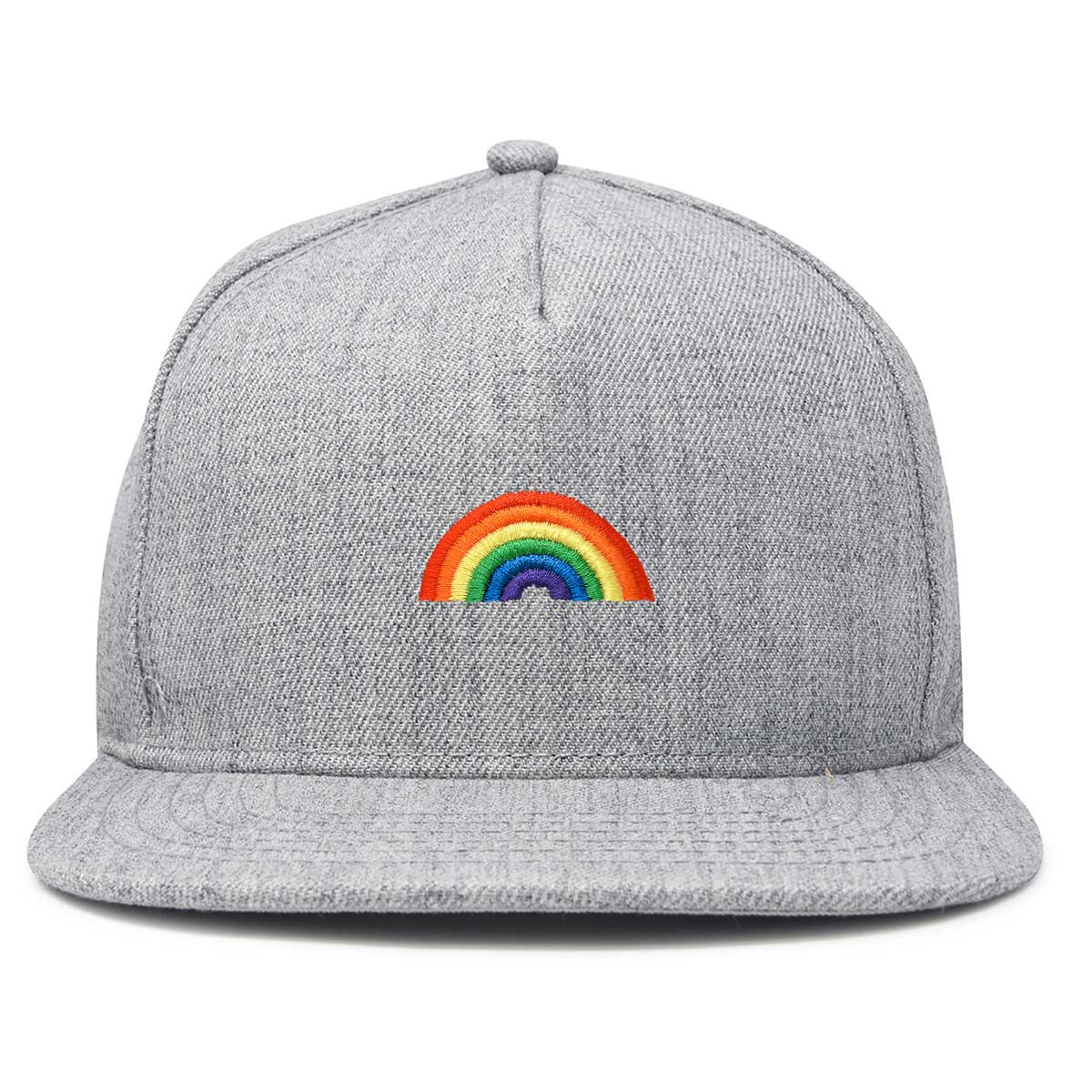 Dalix Rainbow Snapback Hat