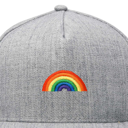 Dalix Rainbow Snapback Hat