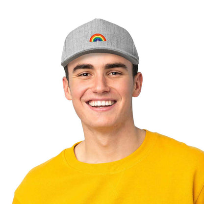 Dalix Rainbow Snapback Hat