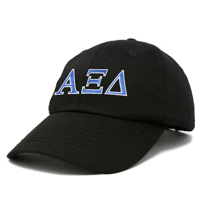 Alpha Xi Delta Sorority Hat Womens Greek Letters Embroidered Baseball Cap