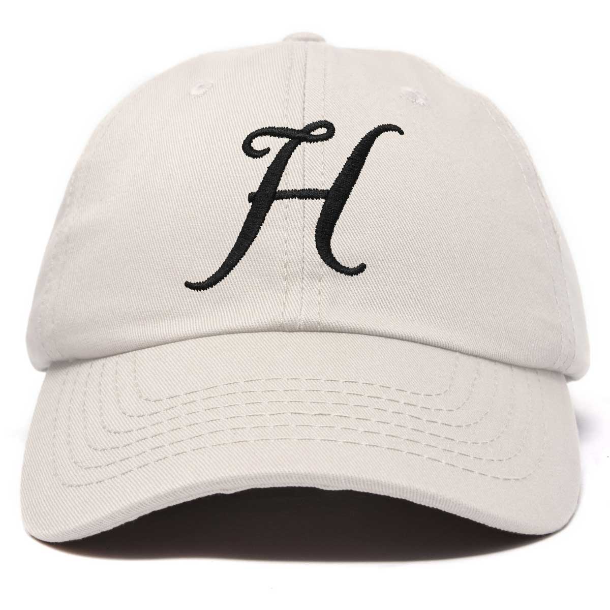Dalix Initial Letter H Hat