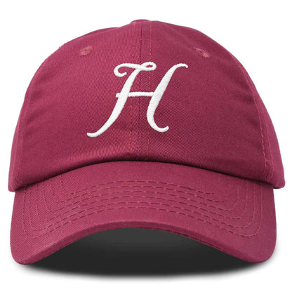 Dalix Initial Letter H Hat