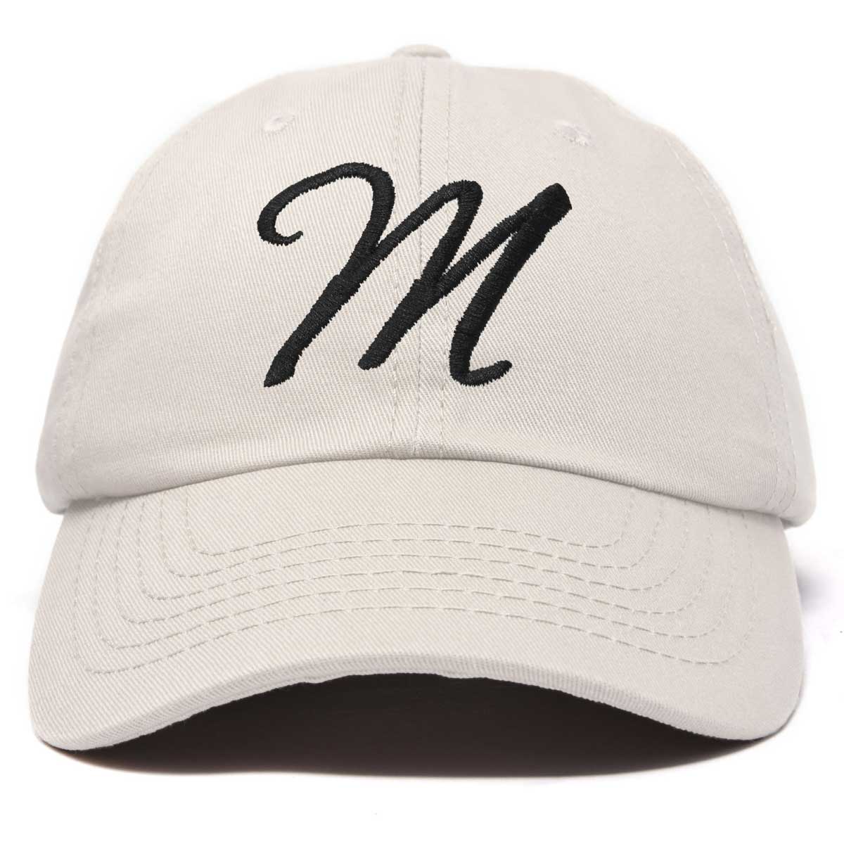 Dalix Initial Letter M Hat