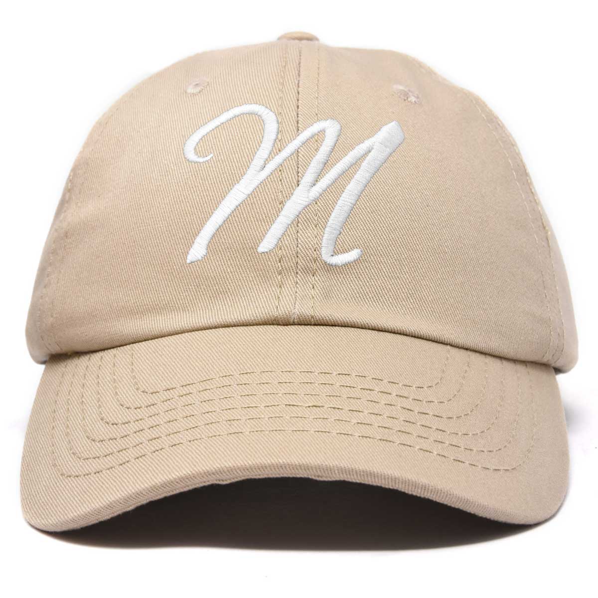 Dalix Initial Letter M Hat