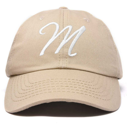 Dalix Initial Letter M Hat