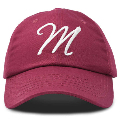 Dalix Initial Letter M Hat