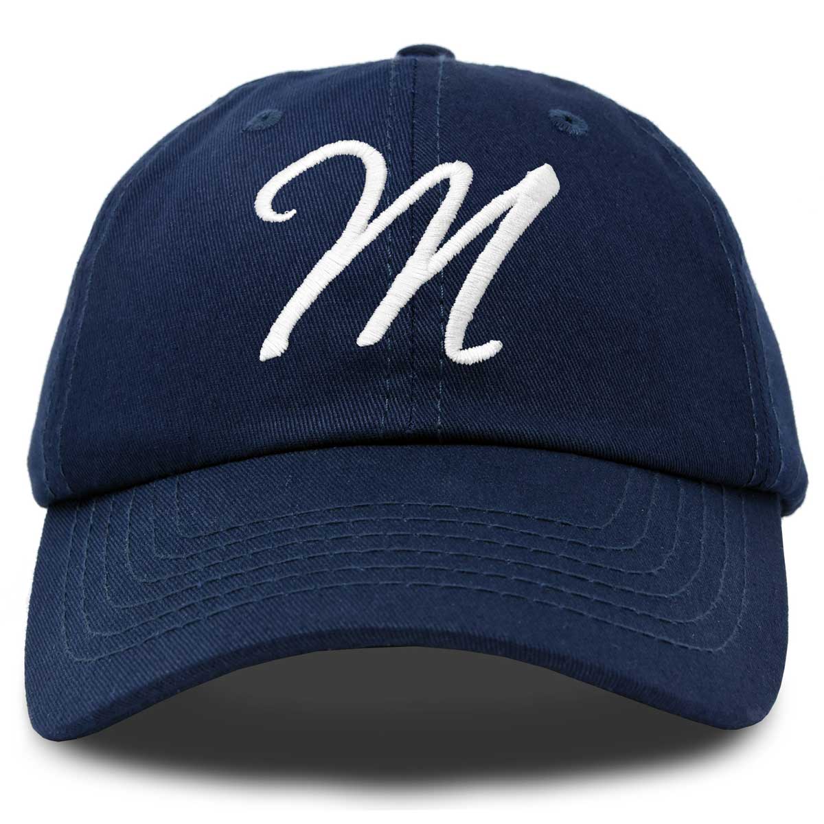 Dalix Initial Letter M Hat