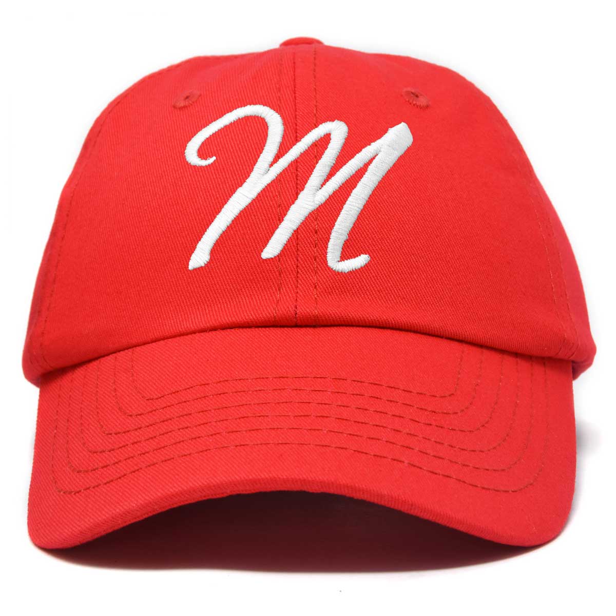 Dalix Initial Letter M Hat