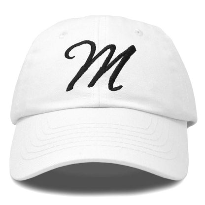 Dalix Initial Letter M Hat