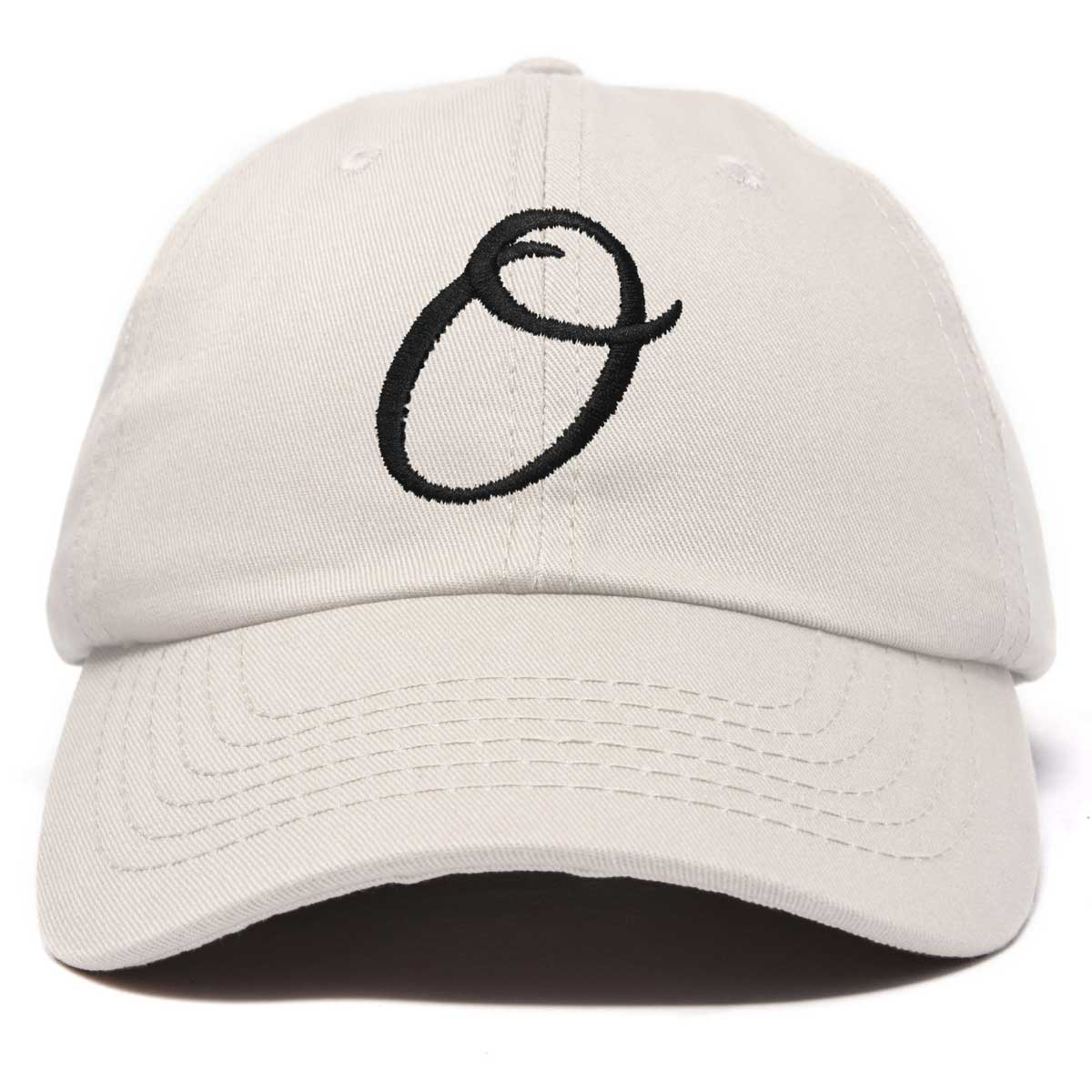 Dalix Initial Letter O Hat