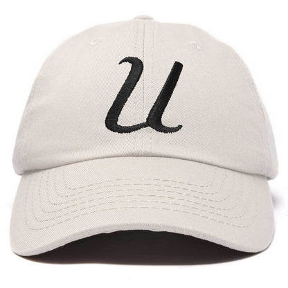 Dalix Initial Letter U Hat