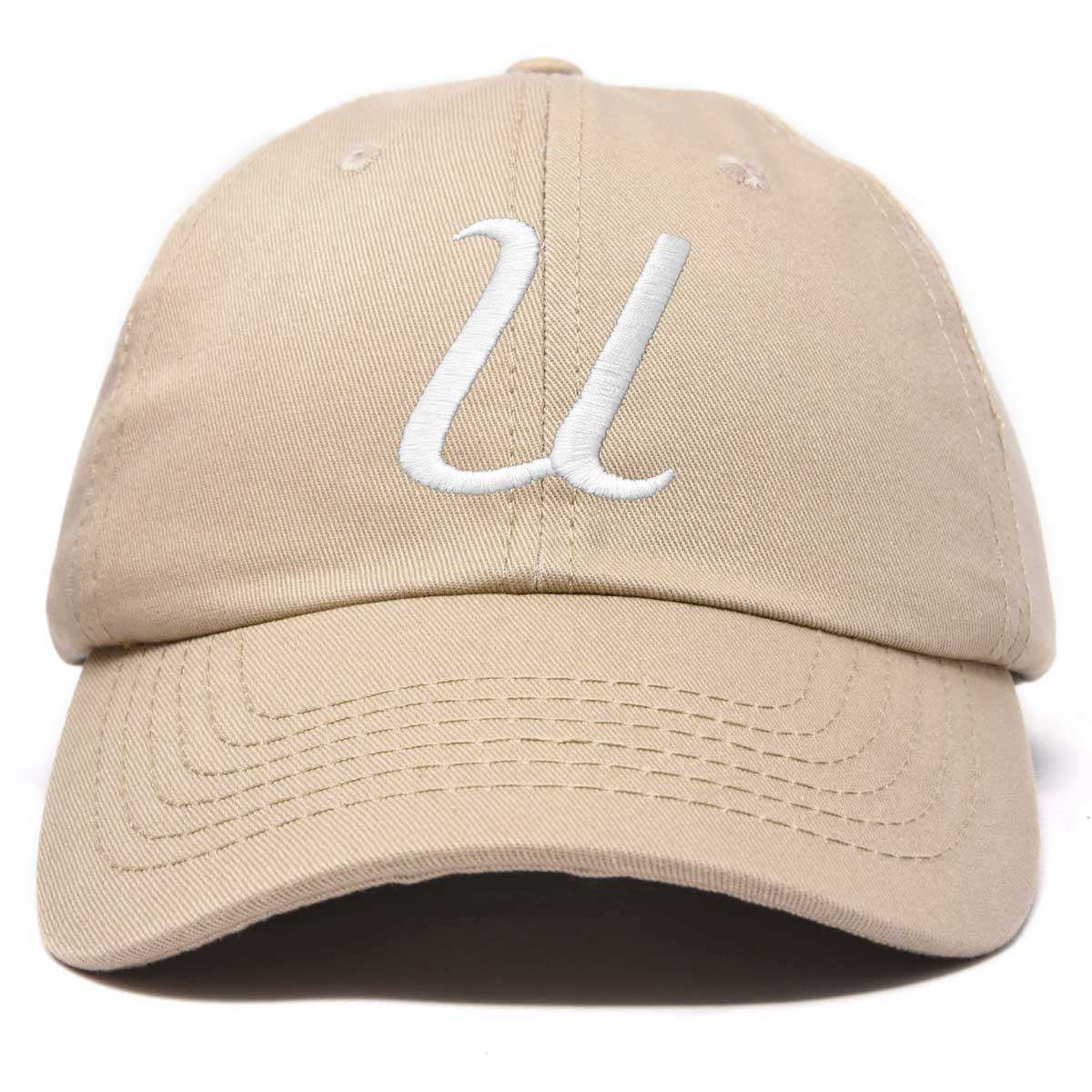 Dalix Initial Letter U Hat