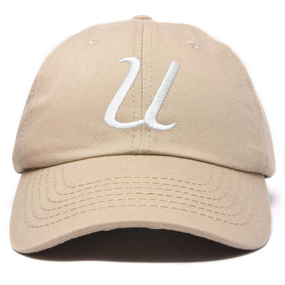 Dalix Initial Letter U Hat