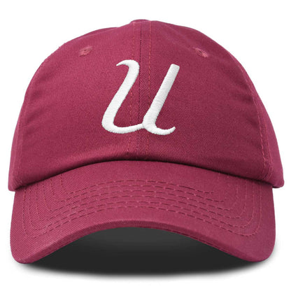 Dalix Initial Letter U Hat