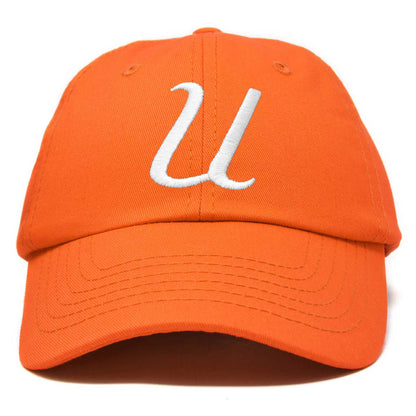 Dalix Initial Letter U Hat