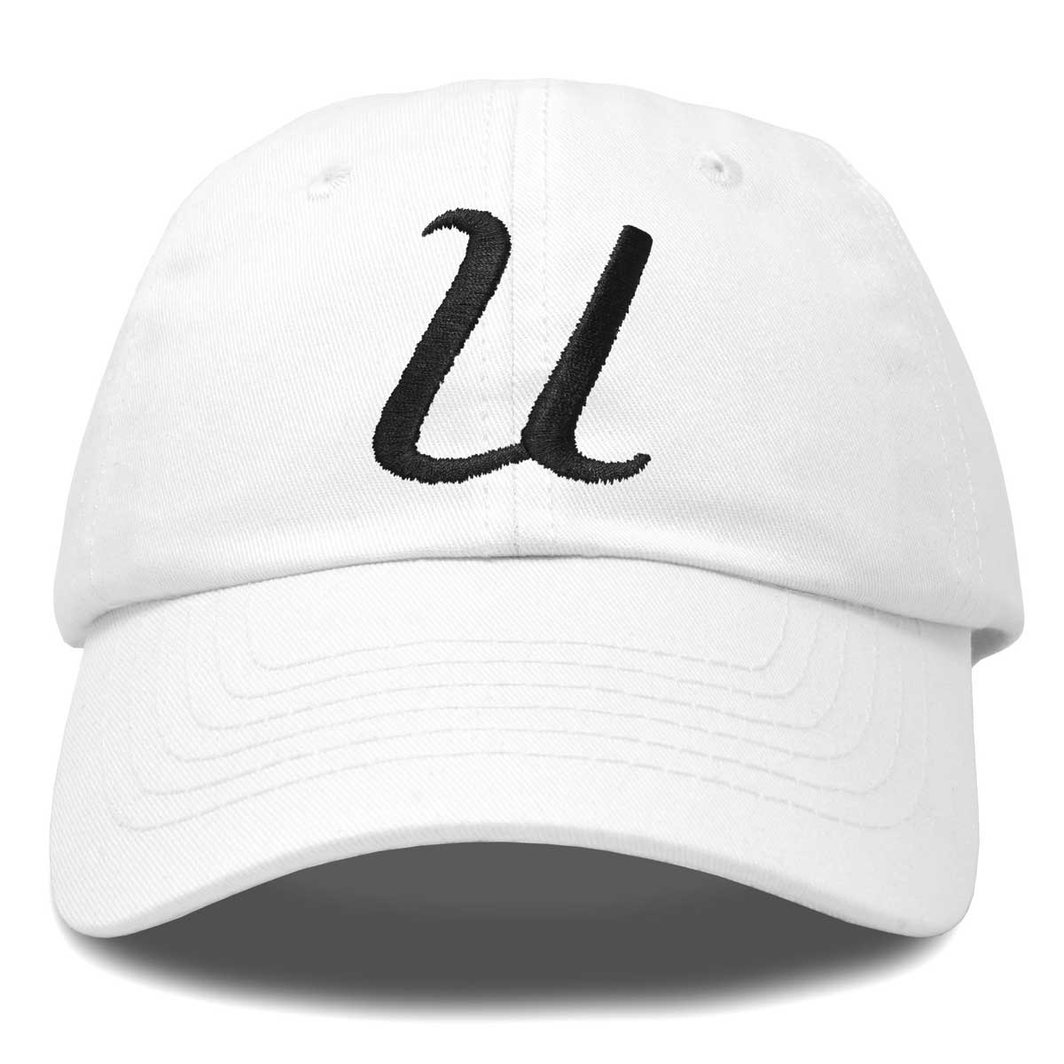 Dalix Initial Letter U Hat