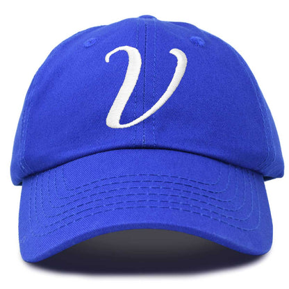 Dalix Initial Letter V Hat