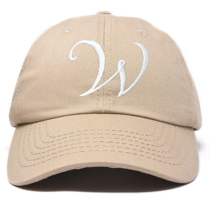 Dalix Initial Letter W Hat
